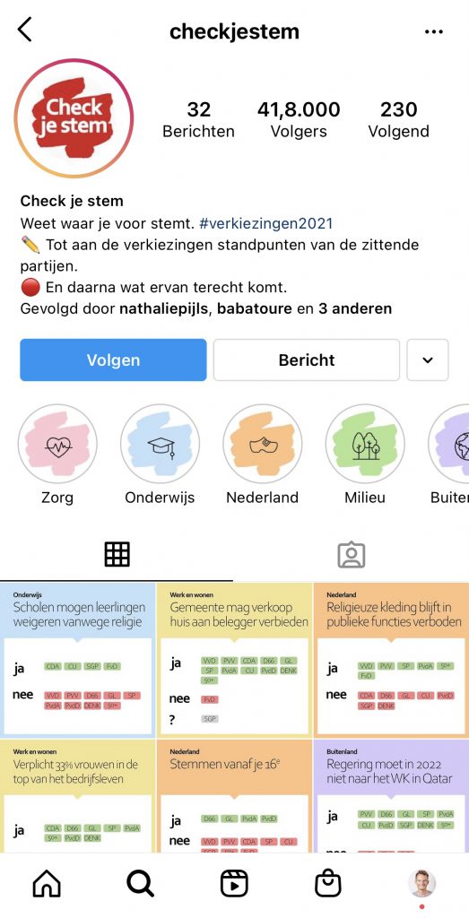 Tap for Tips! 5x politiek op Insta 4 IMG 8900