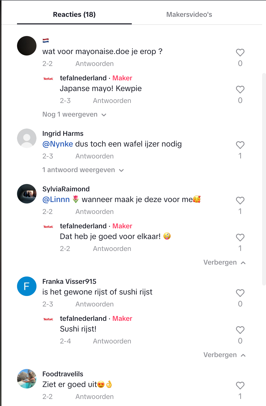 1. Instagram Marketing Tefal